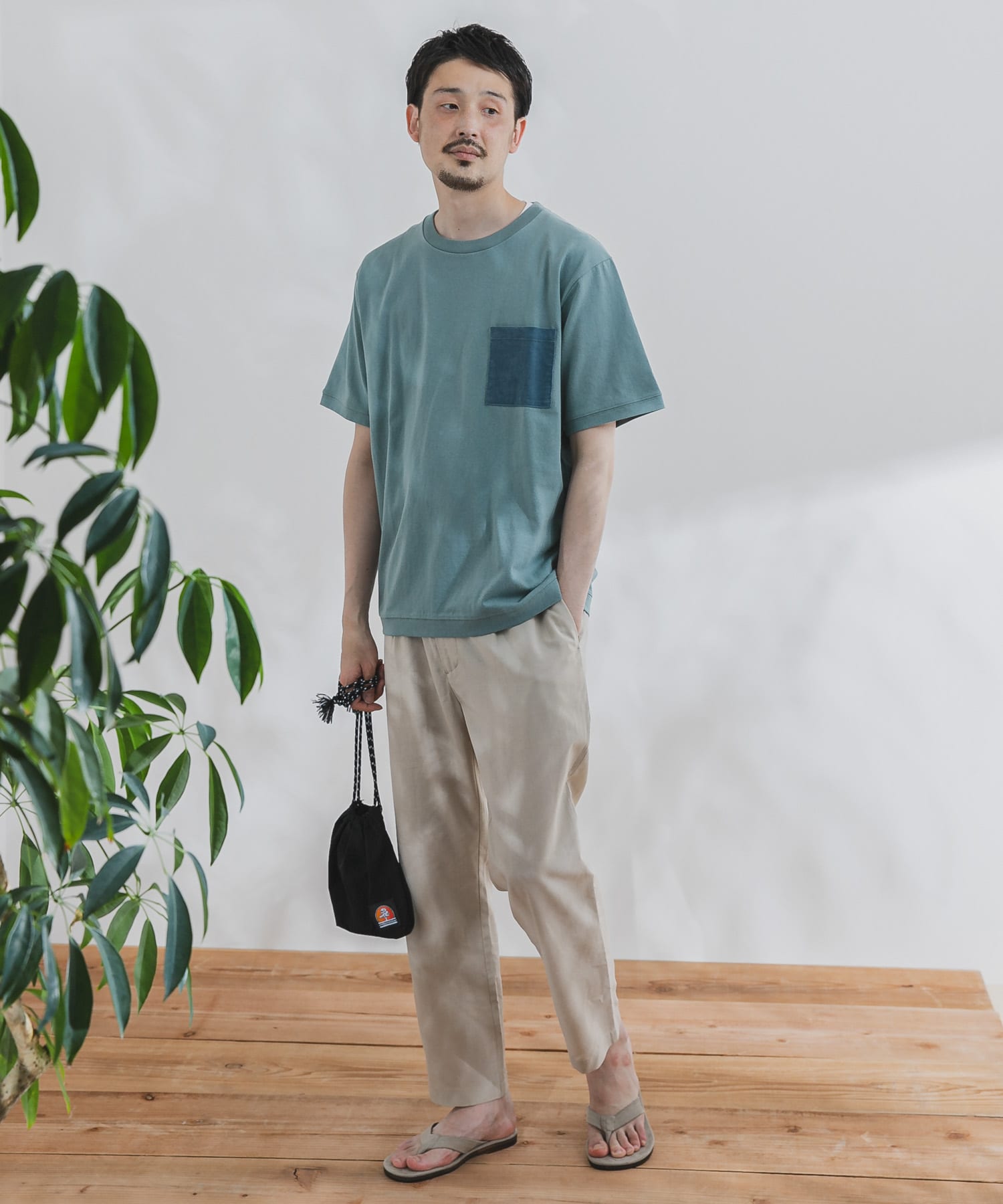コーデュロイポケットTシャツ コーデュロイポケットTシャツ