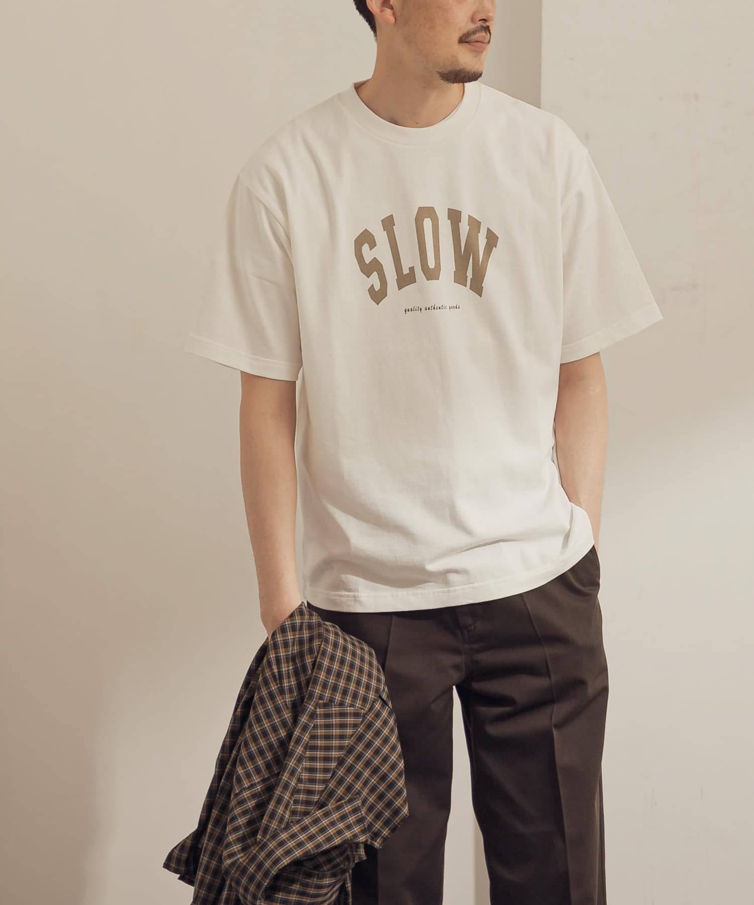 カレッジプリントTシャツ