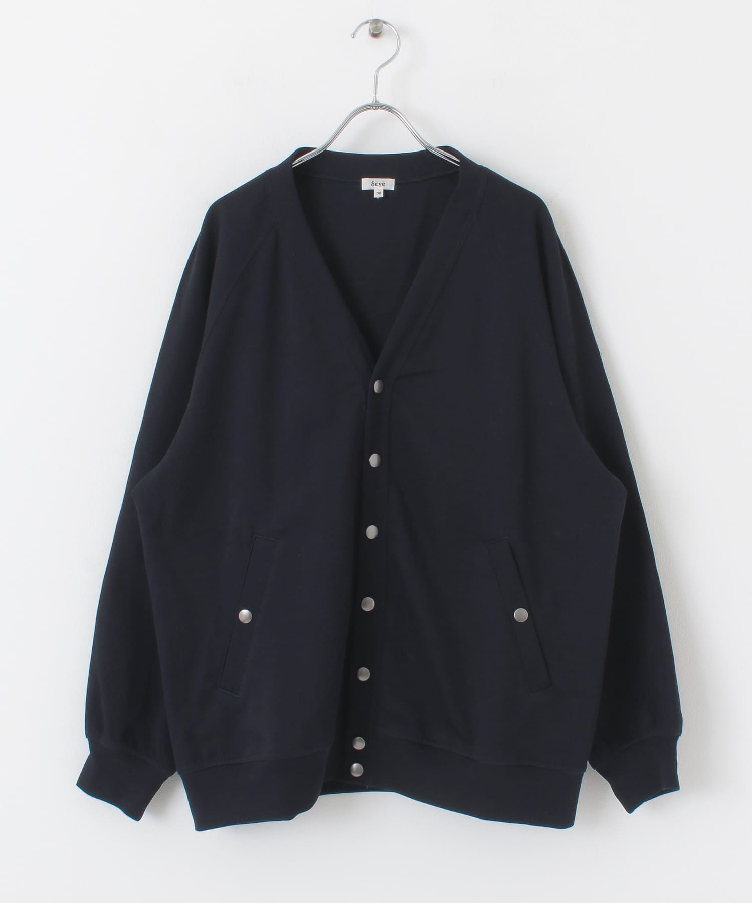Scye　DoubleFaced Jersey Cardigan