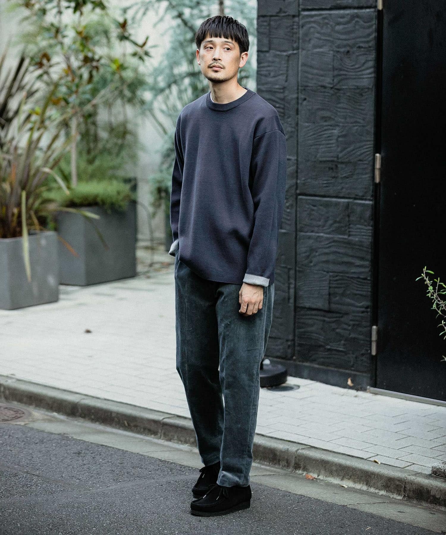 ダブルフェイスプルオーバー