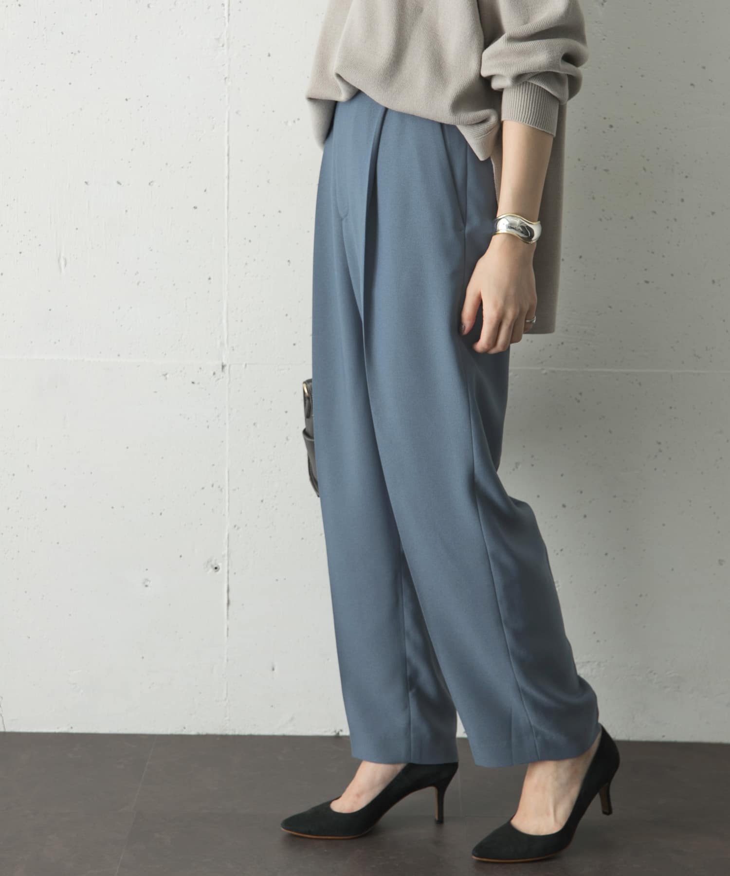 カラーセンプレストレートパンツ