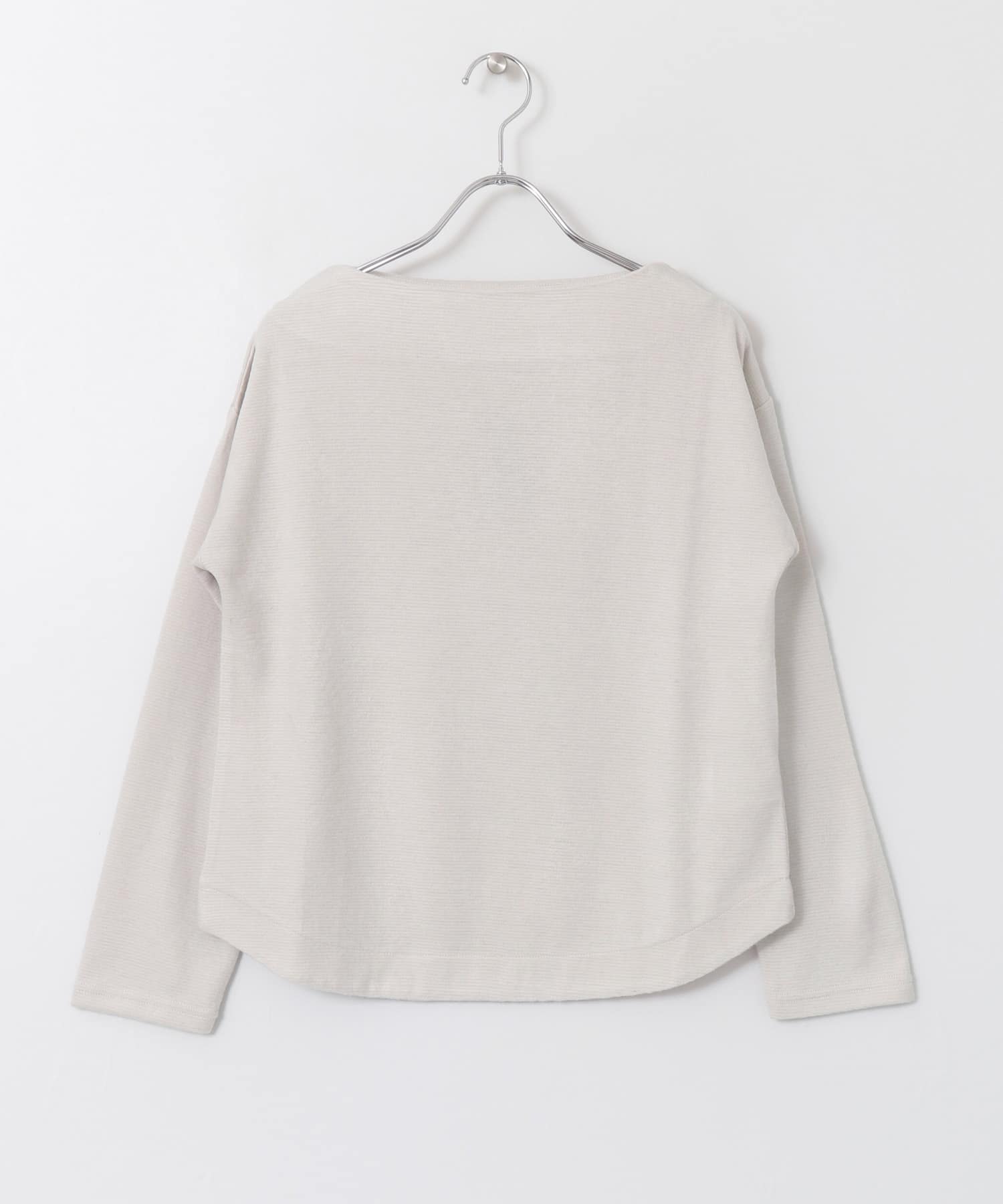 ライトサーモボートネックプルオーバー