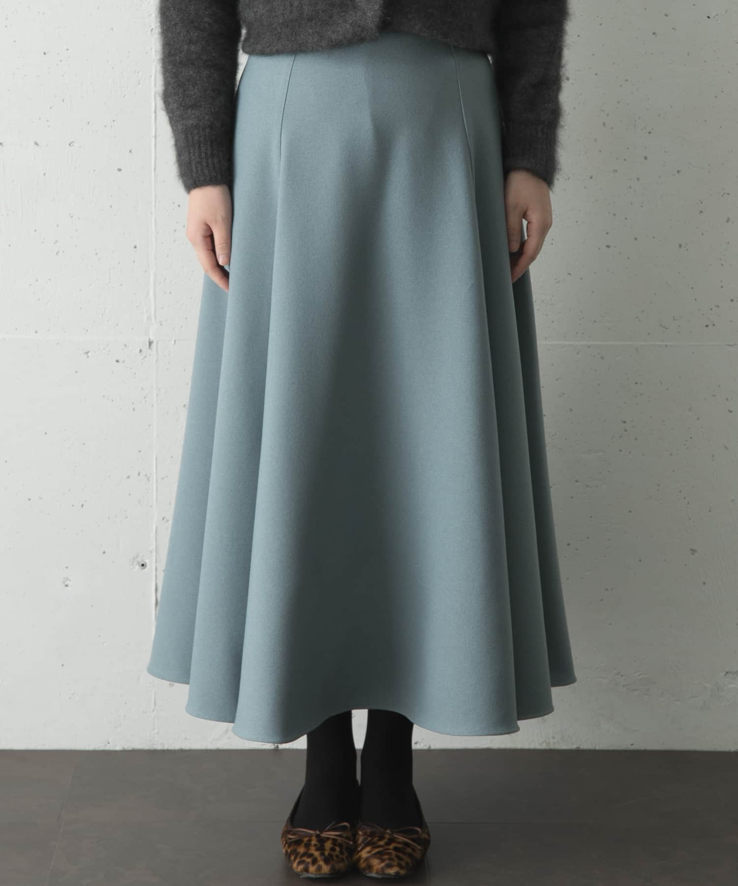 ロングサーキュラースカート