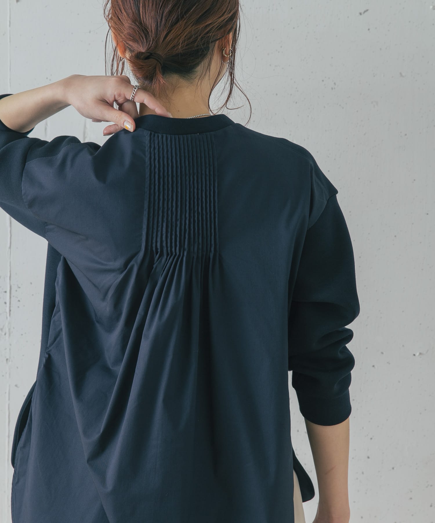 TORRAZZO DONNA　ボンディングロングスリーブカットソー