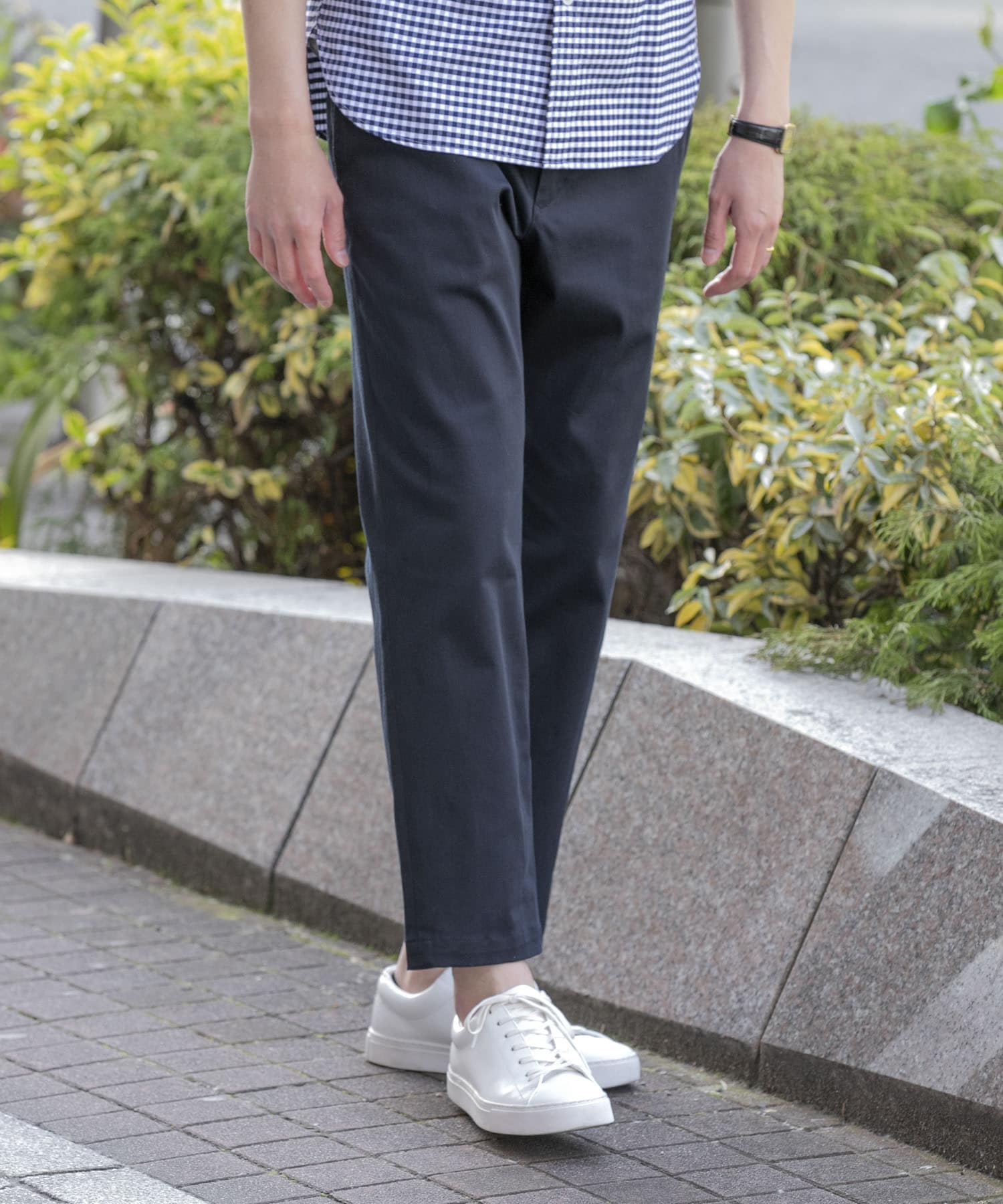 【WEB限定】スリムテーパードアンクルチノパンツ 【WEB限定】スリムテーパードアンクルチノパンツ
