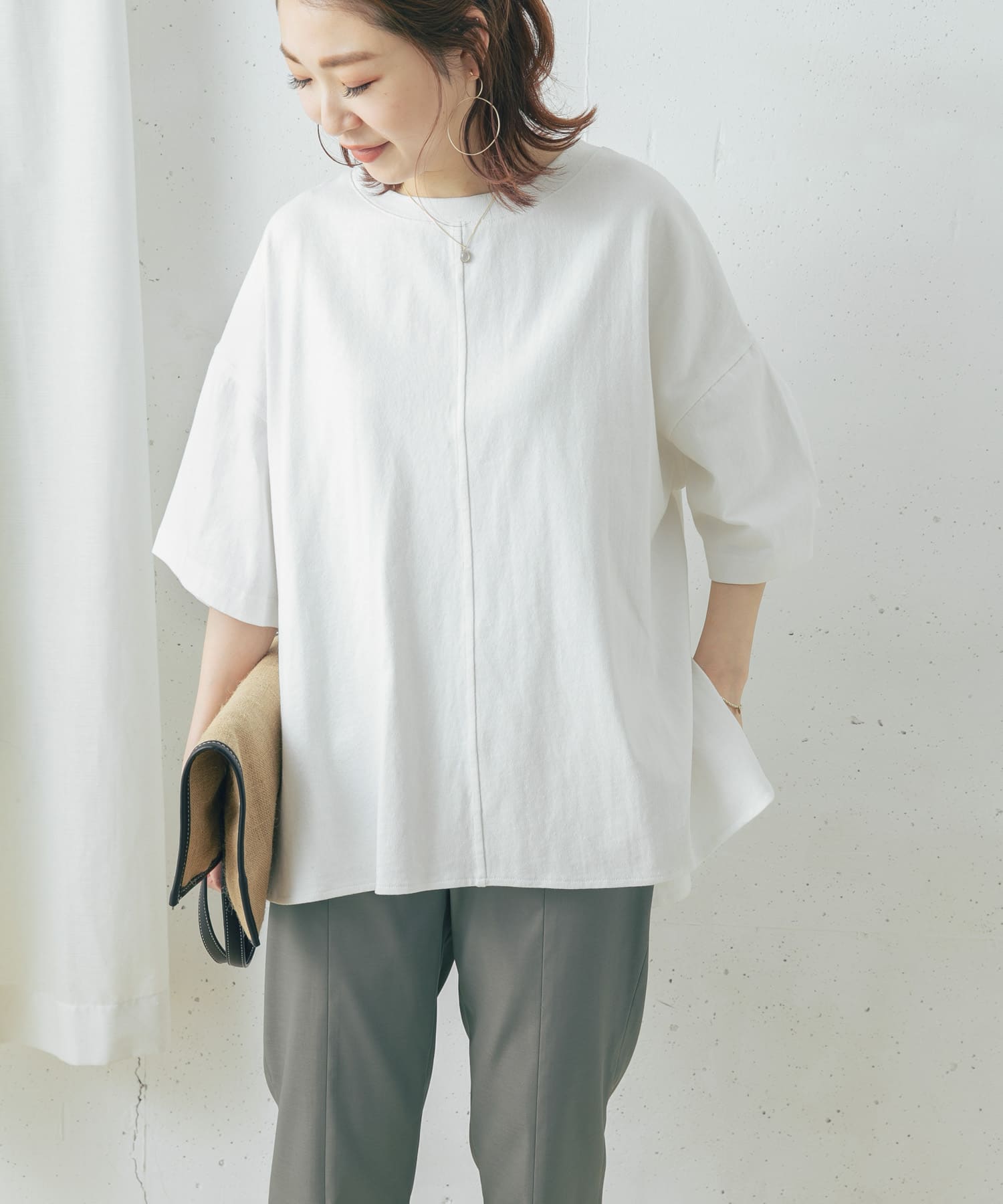 TORRAZZO DONNA ドライタッチBig Tシャツ