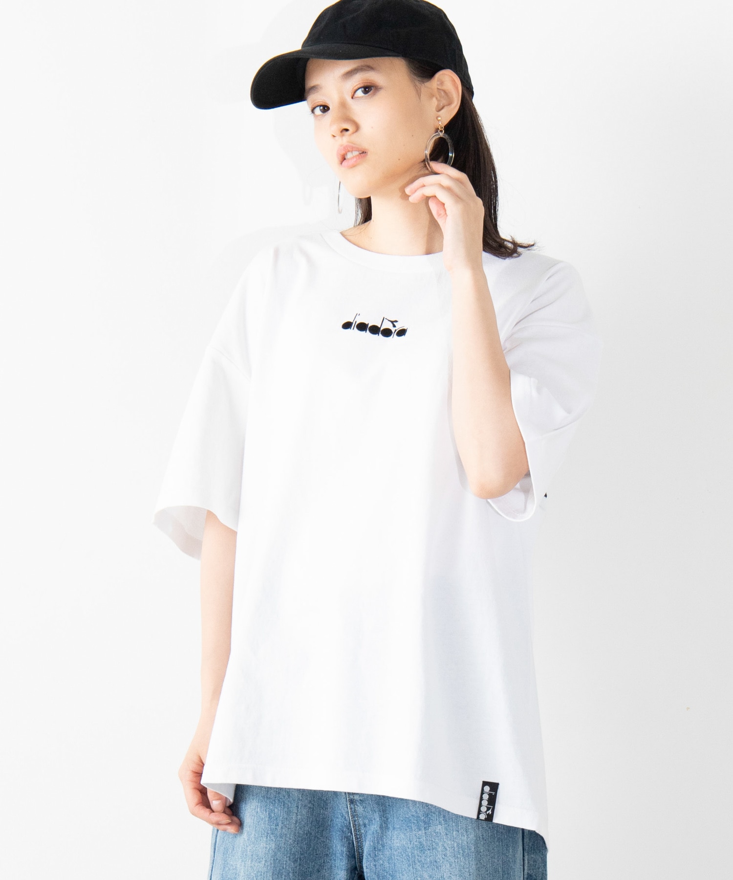 diadora|別注切替Tシャツ diadora|別注切替Tシャツ