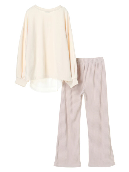 【Special Price】【WEB限定】[SET3点] スウェット+インナー+パンツ