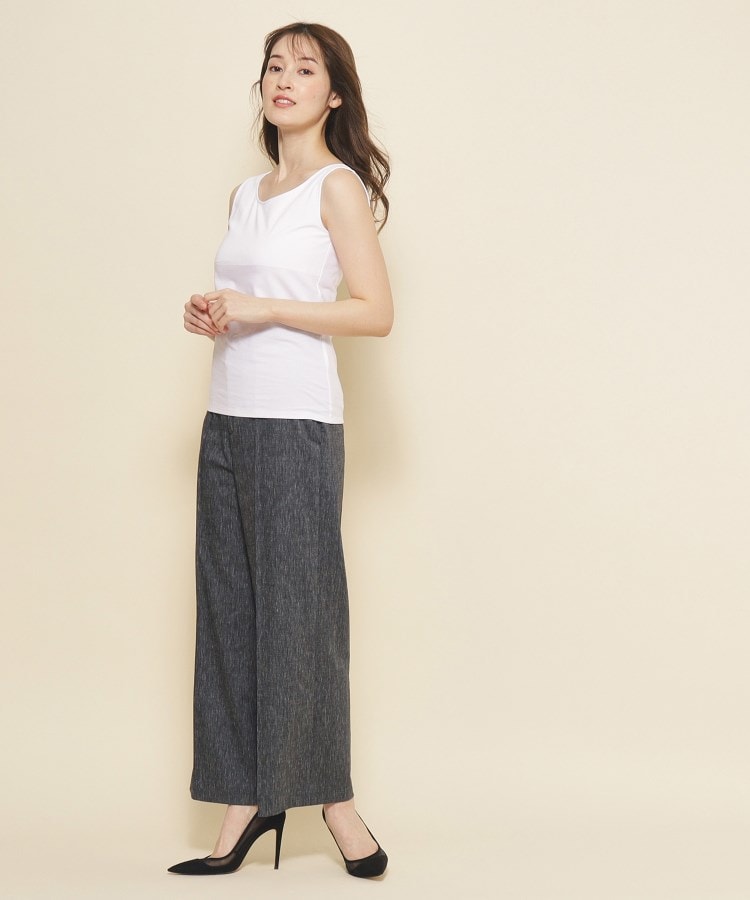 【洗える／日本製／レイヤードに便利】春夏マスト！程よいフィット感で着やすいタンクトップ