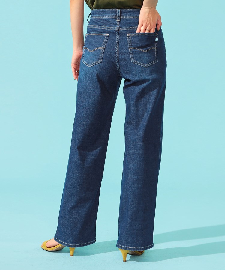 【C17】COOLワイドデニムパンツ【涼】 【C17】COOLワイドデニムパンツ【涼】