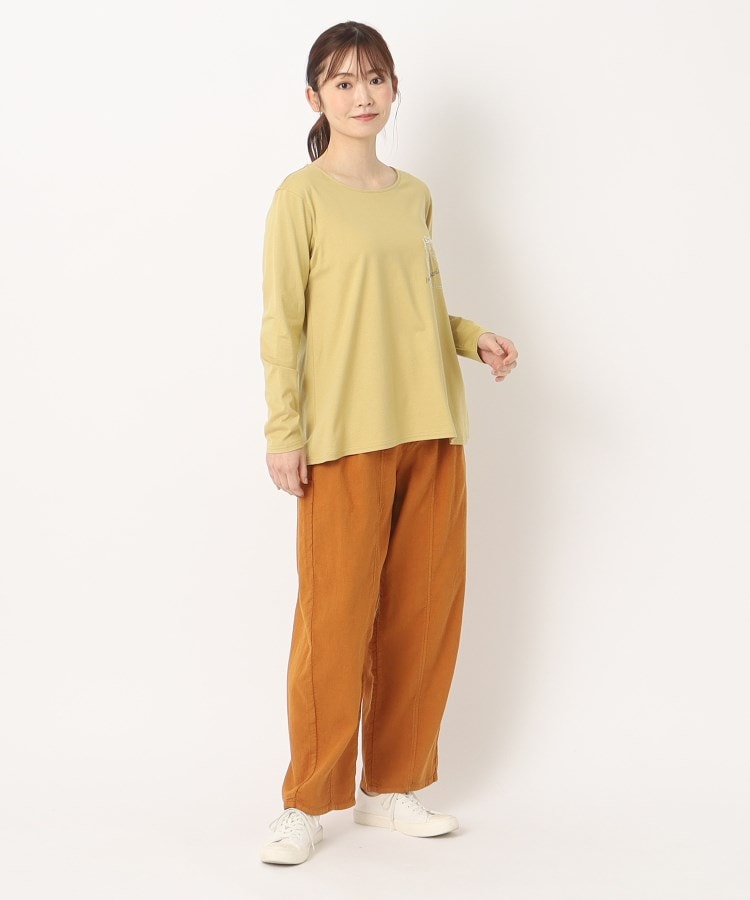 【洗える】ポケットモチーフプリントプルオーバージャージ