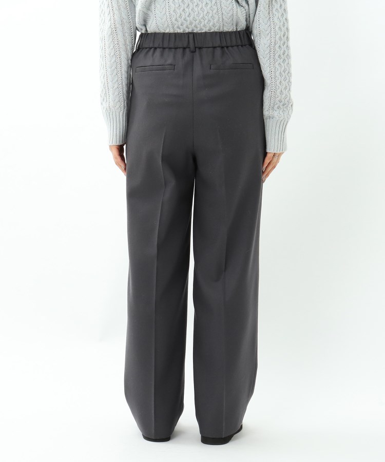 「L」タスマニアミルドサキソニー ワイドパンツ