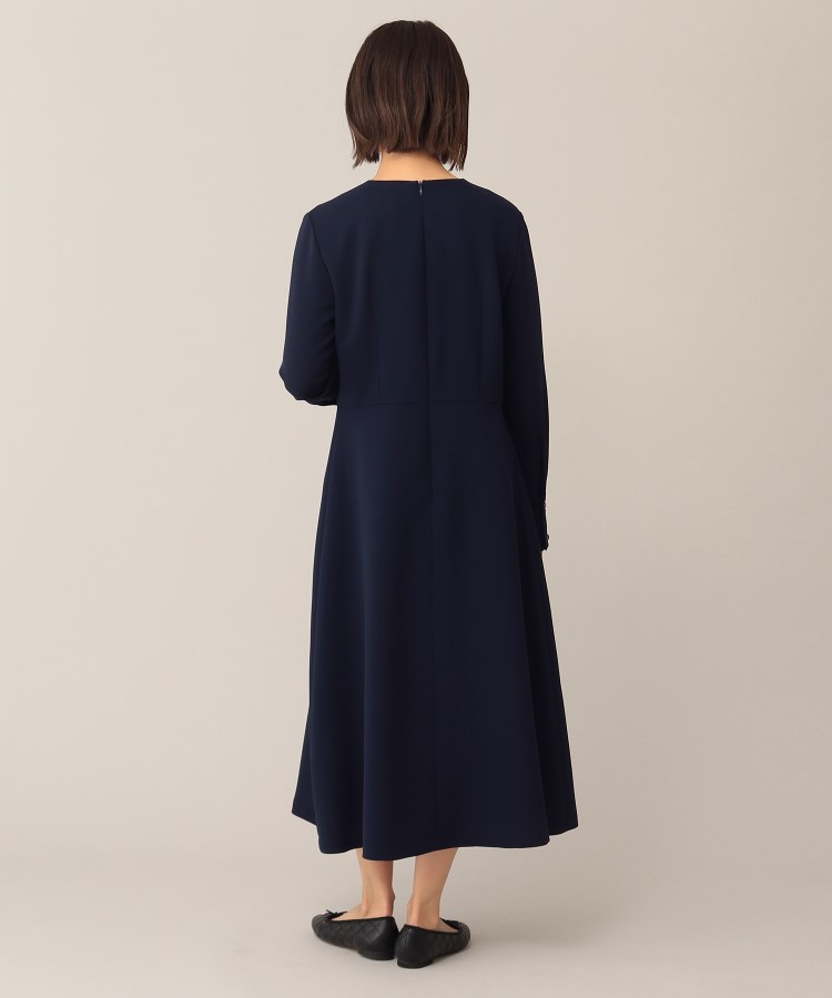 ステラダブルジョーゼットワンピース【洗える】