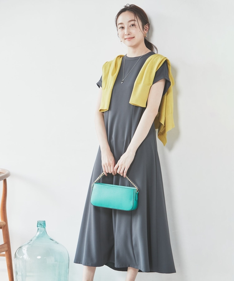 【ラクな着心地／洗える】リラックスシルエット ワンピース