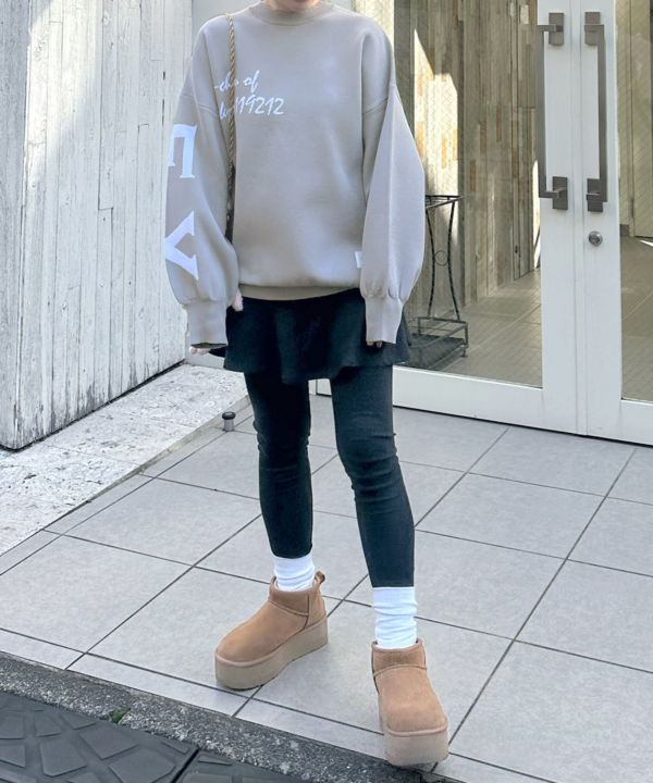 【Alley】ロゴジャガードプルオーバー