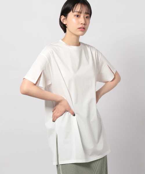 スリットデザインBIGTシャツ