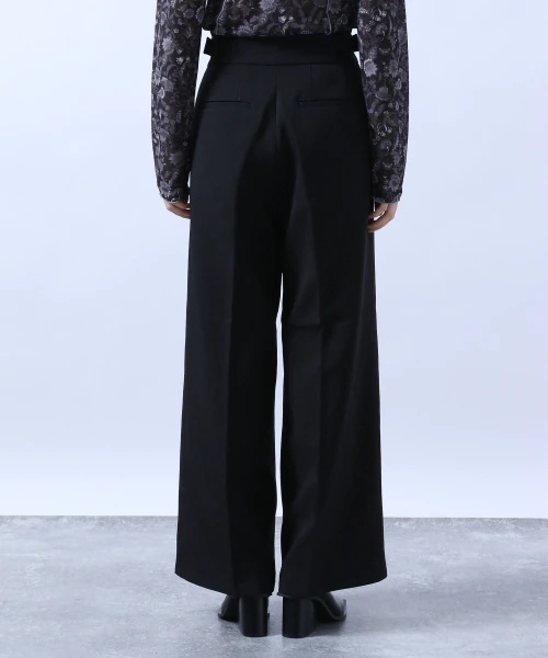 【LADIES】カラーwideスラックス 【LADIES】カラーwideスラックス