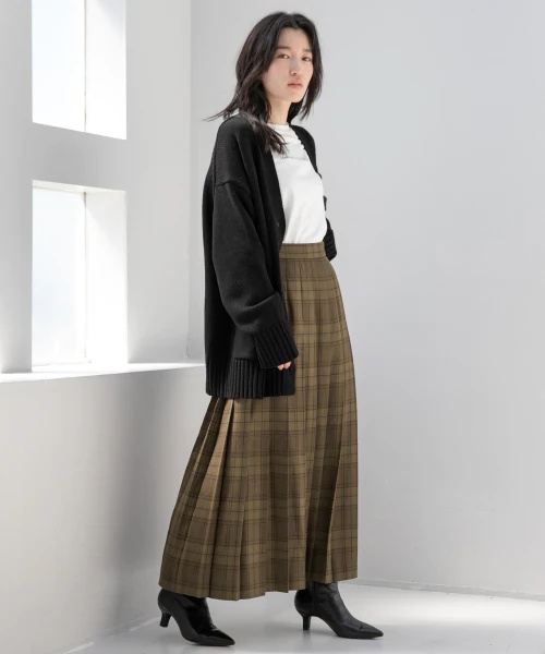 ３ＧミドルボタンＶネックカーディガンＬＳ