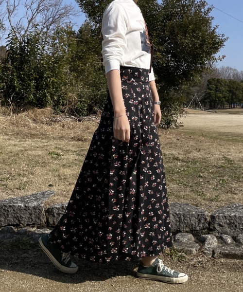 プリーツスカート【インスタグラマーコラボ】 プリーツスカート【インスタグラマーコラボ】