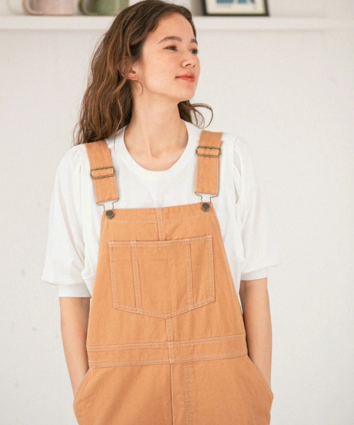 肩タック袖ボリュームプルオーバー 肩タック袖ボリュームプルオーバー