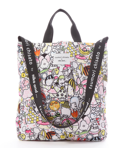 ≪予約受付中≫【tsumori chisato(ツモリチサト)】コラボ2WAYトートバッグ