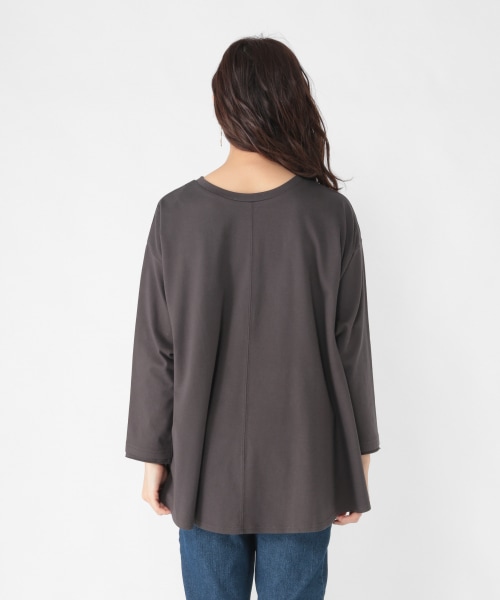 2WAY布帛切り替えプルオーバー