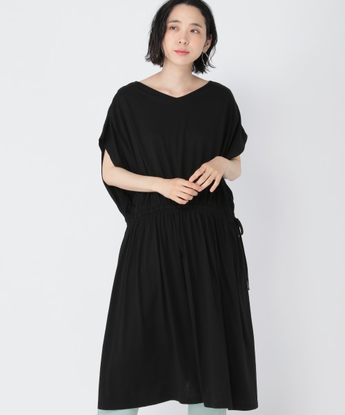 ドロストサイドスリットチュニック