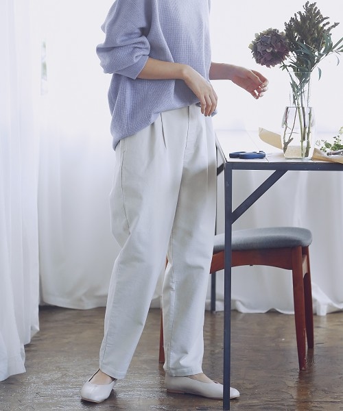 【満点いつものパンツ】マイフレーバーマシュマロパンツ[プラスサイズ]