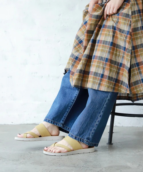 【低身長サイズ】ボーイフレンドストレートパンツ 【低身長サイズ】ボーイフレンドストレートパンツ