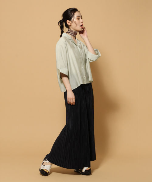 【LADIES】ドルマンカイキンシャツ