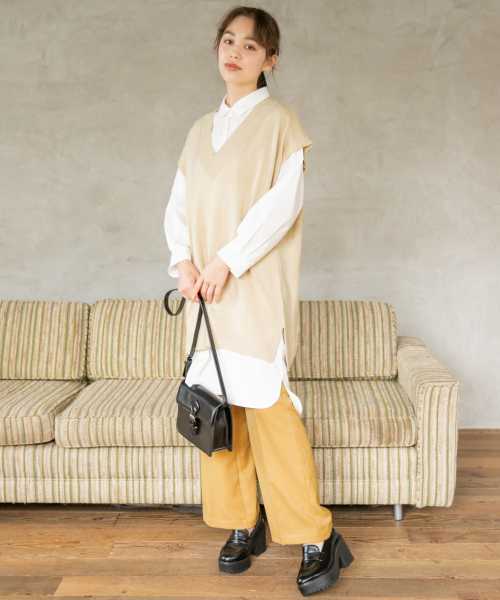 スリムフィットスラックスパンツ スリムフィットスラックスパンツ