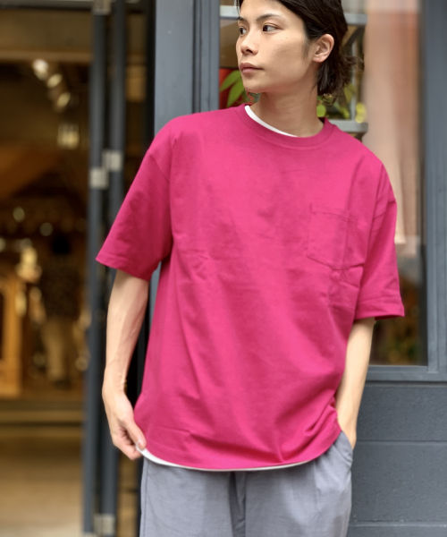 <人気No.1!>【汗ジミ防止・抗菌防臭】USAコットン使用Tシャツ <人気No.1!>【汗ジミ防止・抗菌防臭】USAコットン使用Tシャツ