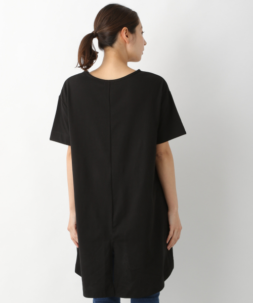 【新色追加】バックロングチュニックＳＳ