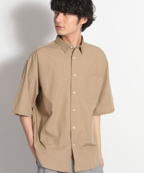 ワイド半袖シャツ ワイド半袖シャツ