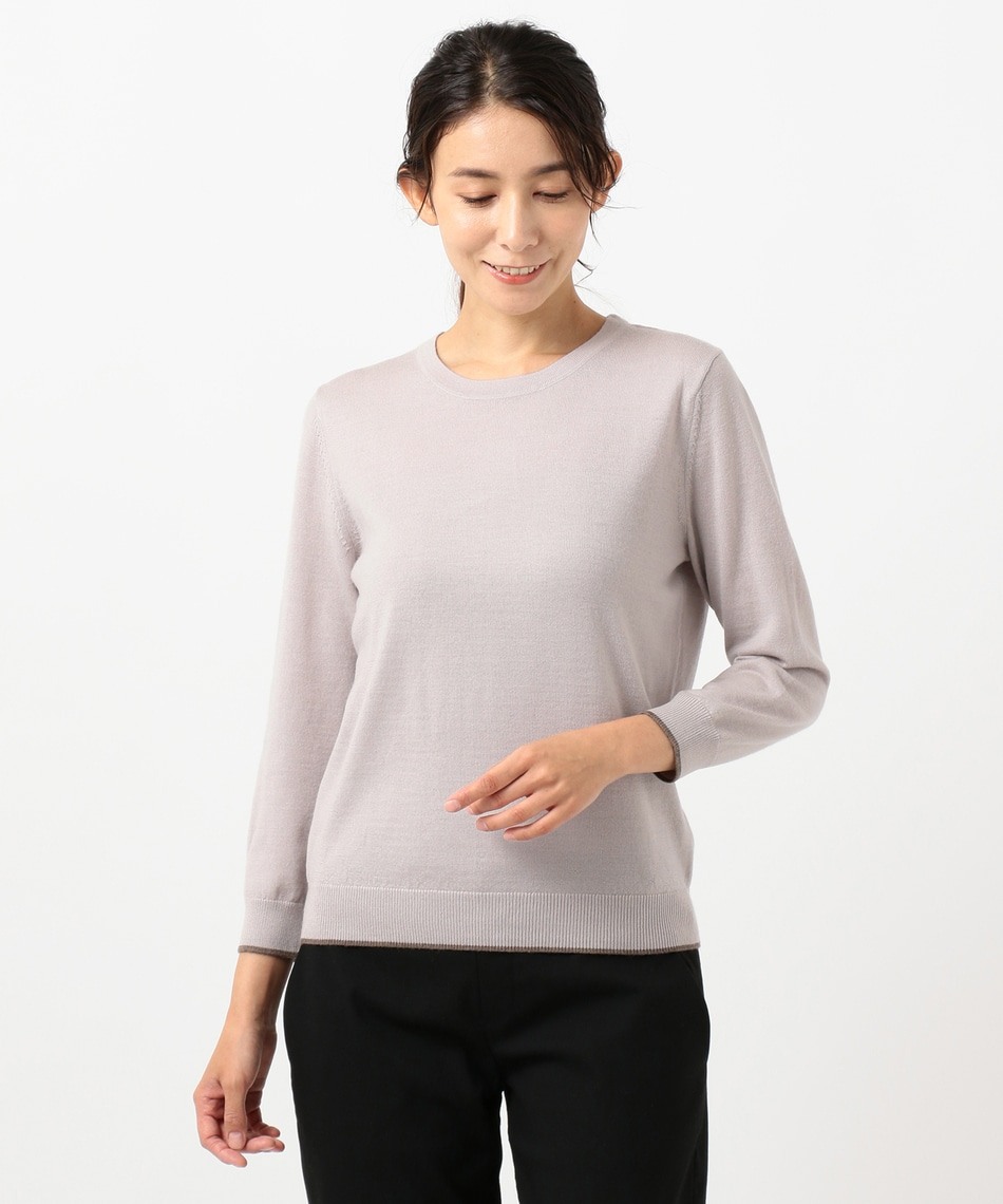 【洗える】アーガイルツイン ニット 【洗える】アーガイルツイン ニット