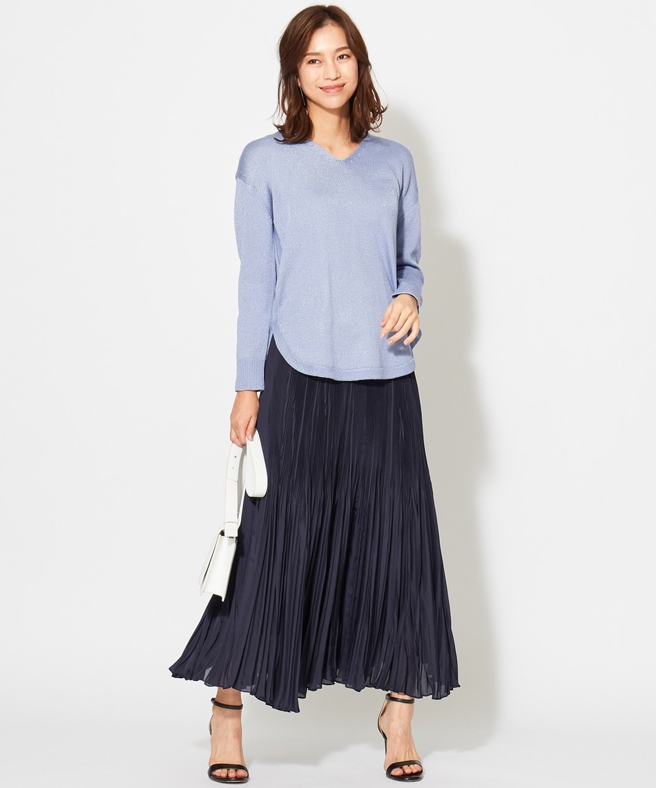 【VERY3月号掲載】Airy Boile プリーツフレアスカート 【VERY3月号掲載】Airy Boile プリーツフレアスカート