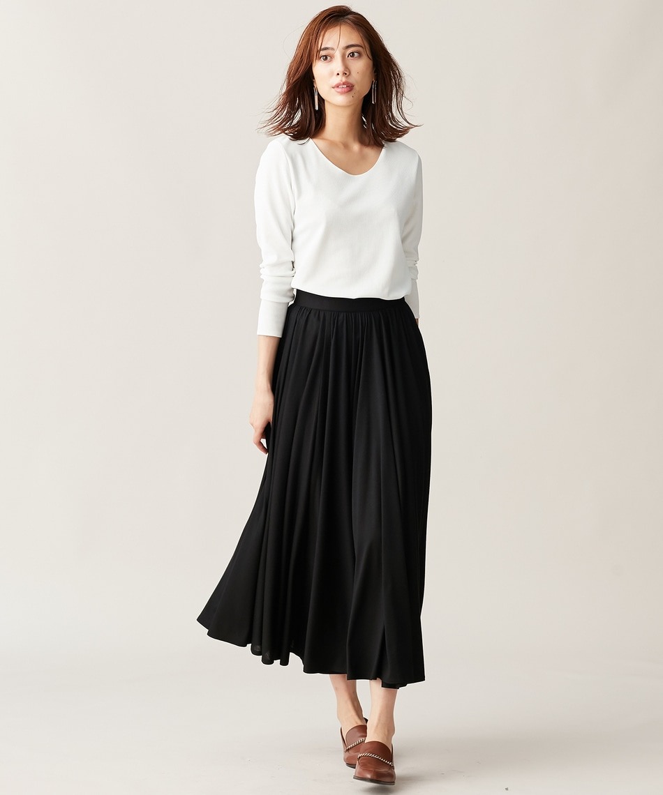 【浅見れいなさん着用】Sheer Maxi スカート
