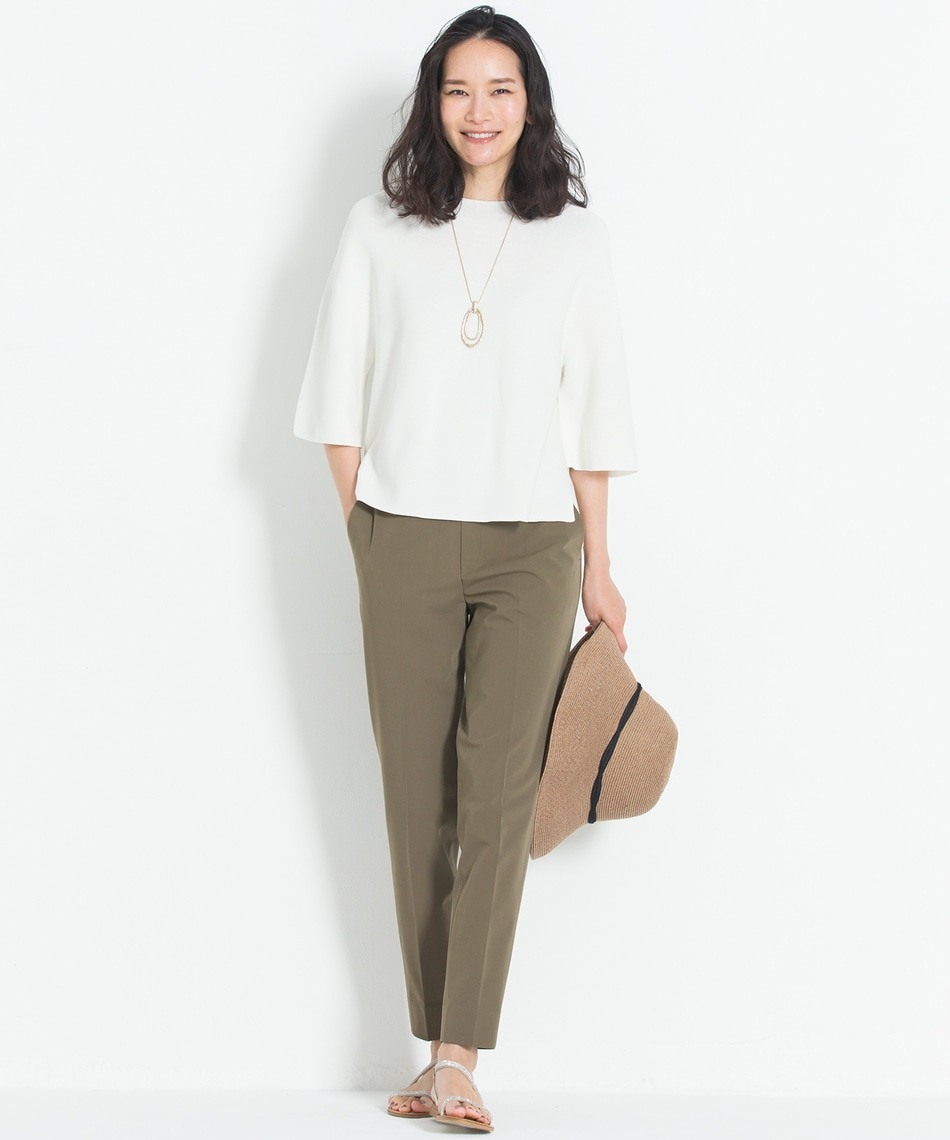 【マガジン掲載】ホールガーメント クルーネックプルオーバー(検索番号F39)