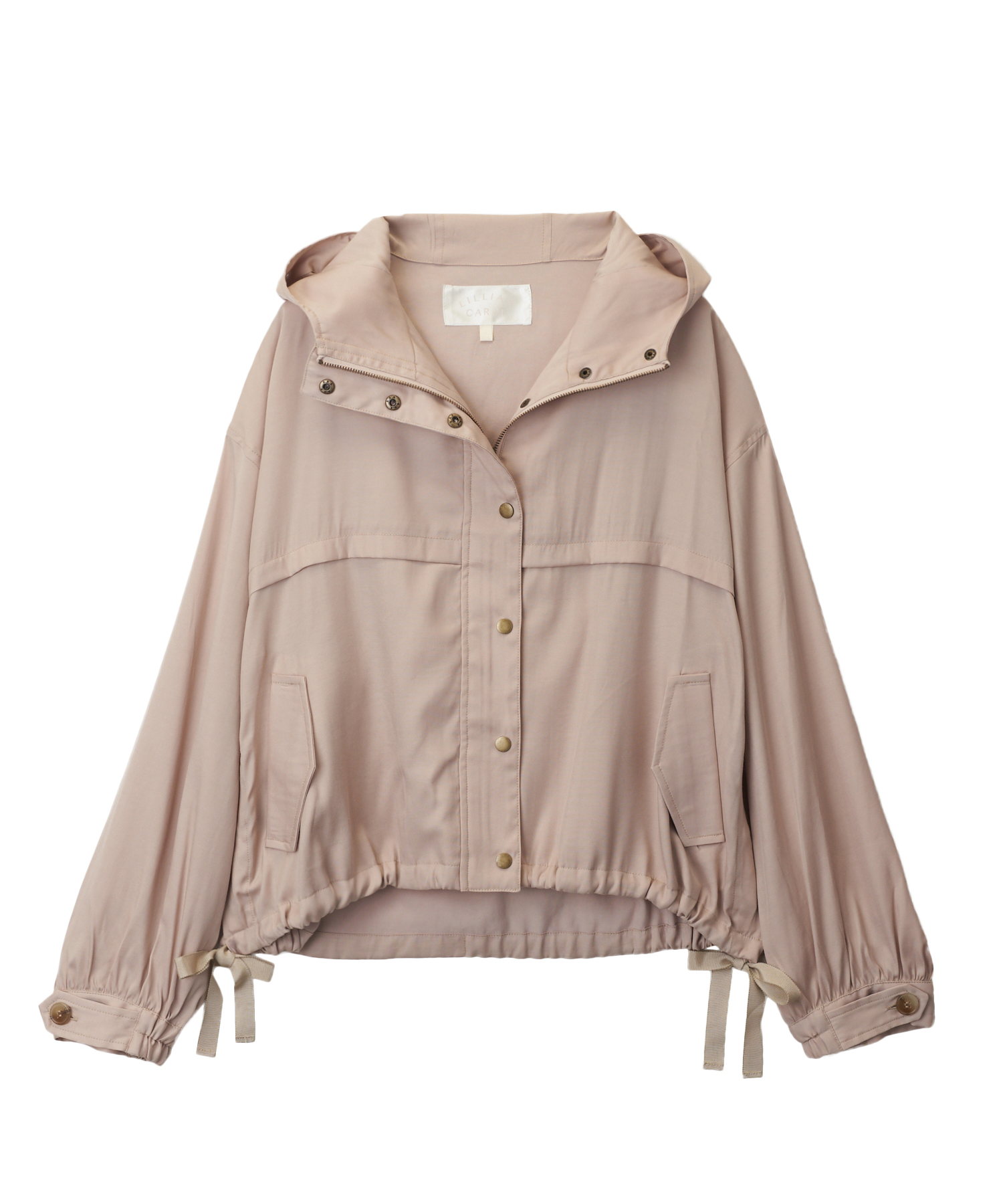 サイドリボンマウンテンパーカー