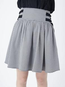 サイドリボンギャザーSK