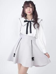 ハシゴリボンフレアースカート