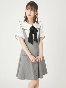 サスペンダーハイウエストフレアーSK