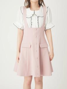 サスペンダーハイウエストフレアーSK