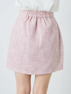 サテンフリルツイードSK