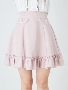 パールフラップギャザーヘムSK