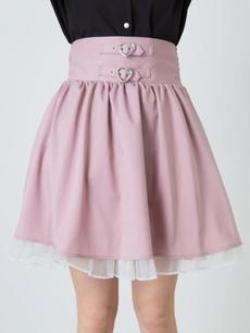 ハートバックルギャザーSK