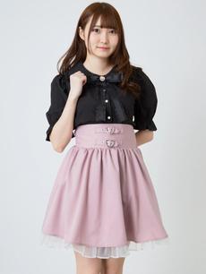 ハートバックルギャザーSK