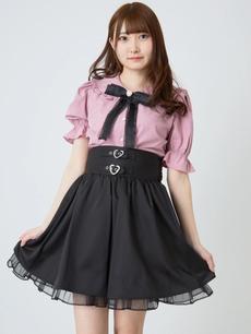 ハートバックルギャザーSK