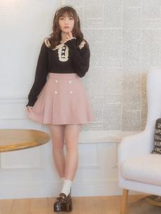 パールビジュータックスカート