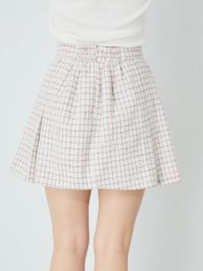 ボックスプリーツツイードSK